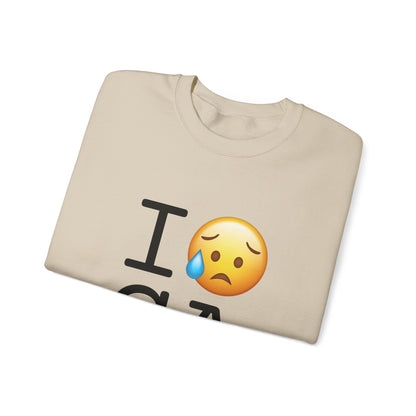 "I'm Sad About California" Sweatshirt