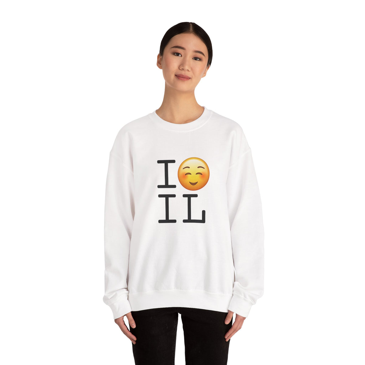 "I Blush at Illinois" Sweatshirt