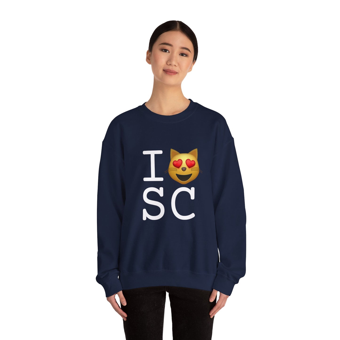 "I'm a Cat that Loves South Carolina" Sweatshirt