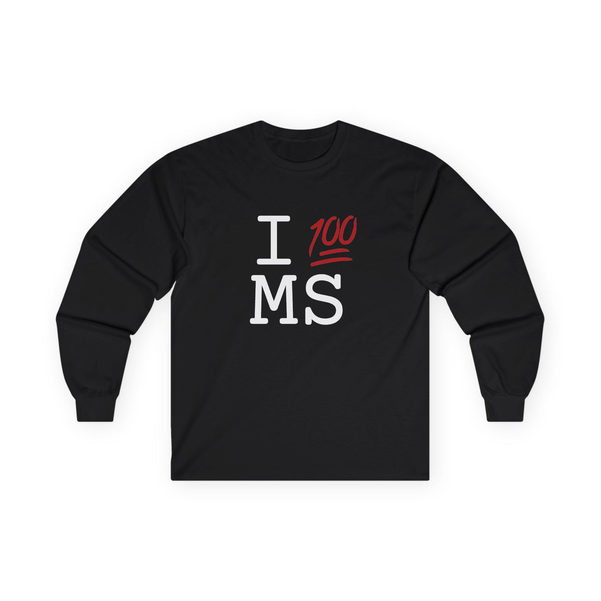 "I Keep it 100 in Mississippi" Long Sleeve Shirt