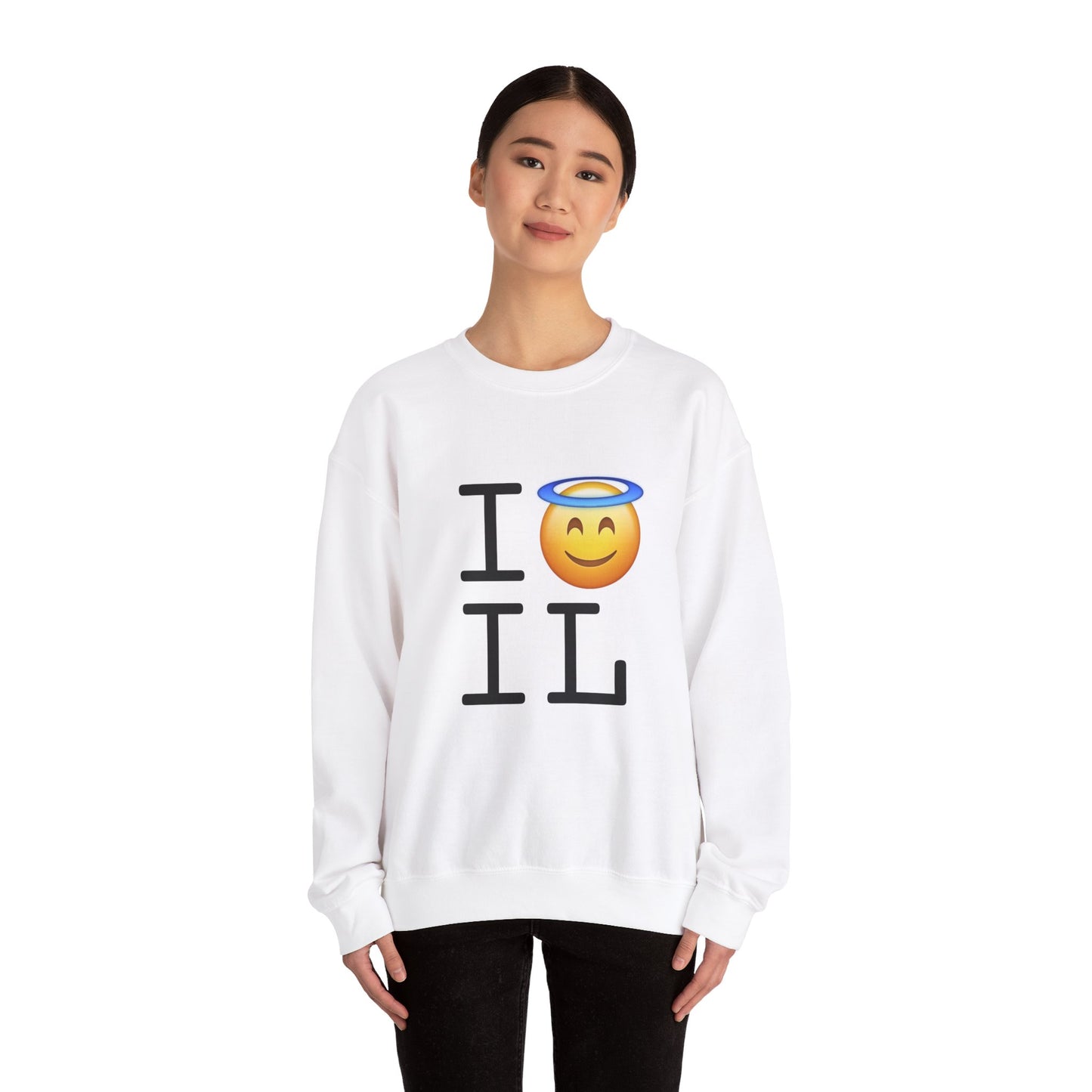 "I'm an Angel in Illinois" Sweatshirt