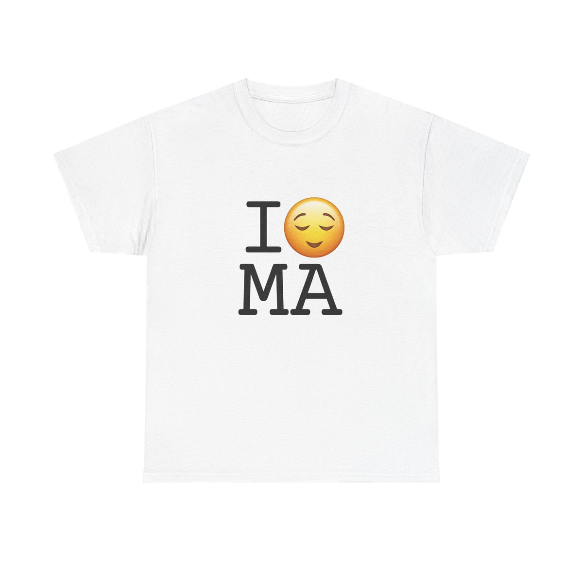 "I'm Relieved about Massachusetts" Tee