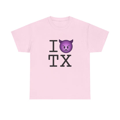 "I'm an Angry Devil about Texas" Tee