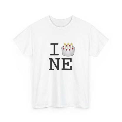 "I Birthday Cake Nebraska" Tee