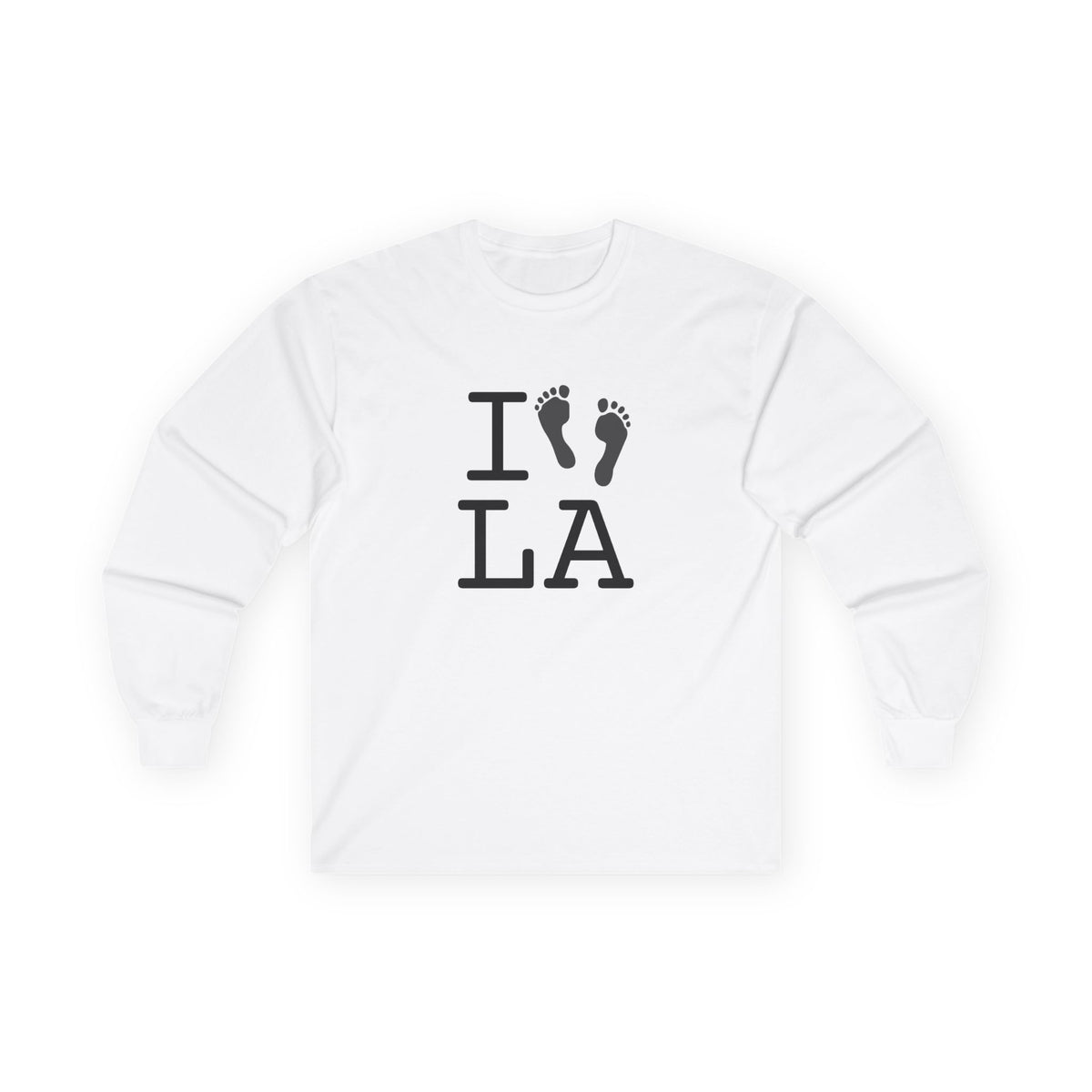 "I leave Footsteps in Louisiana" Long Sleeve Shirt