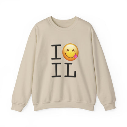 "I'm Hungry for Illinois" Sweatshirt