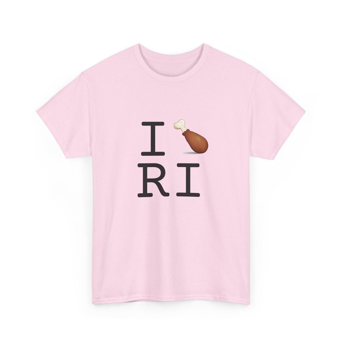 "I Chicken Drumstick Rhode Island" Tee
