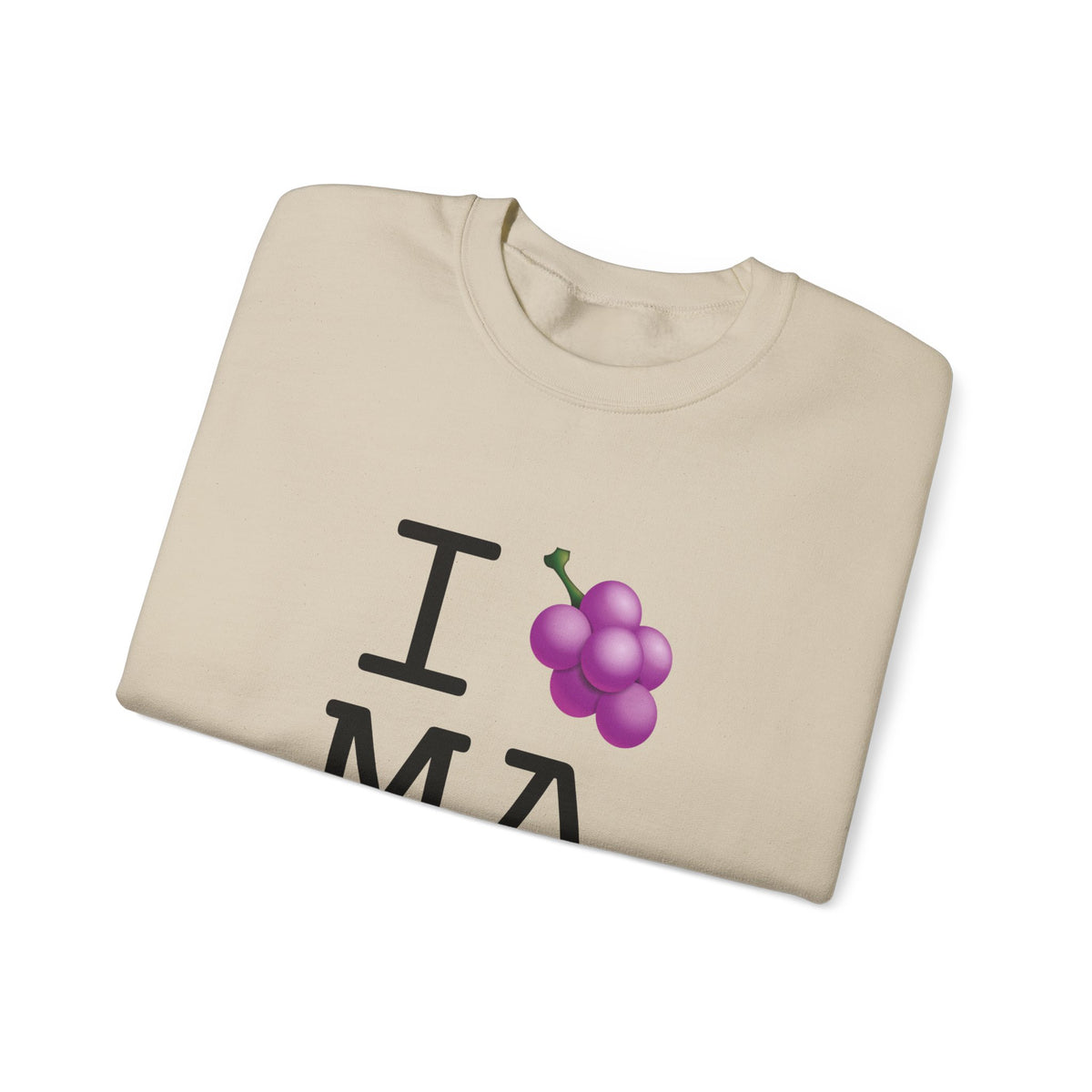"I Grape Massachusetts" Sweatshirt