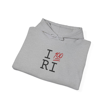 "I Keep it 100 in Rhode Island" Hoodie